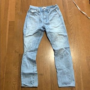 Madewell perfect summer jean